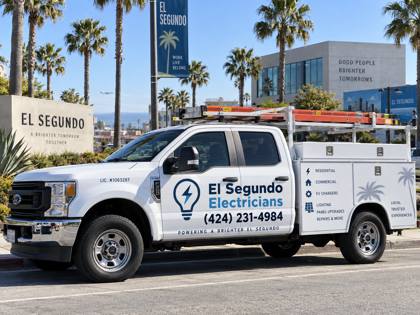 Rewiring work in an older El Segundo home